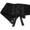 imageBlackButterfly 55 Wide Corset Waspie Elastic Lace BeltBlack