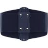 imageBlackButterfly 7 Inch Wide Lattice Corset Waspie Elastic Waist BeltMidnight Blue