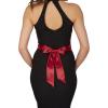 imageBlackButterfly Bridal Wedding Bridesmaid Satin Sash BeltBurgundy