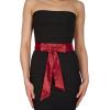 imageBlackButterfly Bridal Wedding Bridesmaid Satin Sash BeltBurgundy