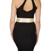 imageBlackButterfly Bridal Wedding Bridesmaid Satin Sash BeltChampagne