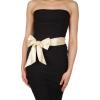 imageBlackButterfly Bridal Wedding Bridesmaid Satin Sash BeltChampagne