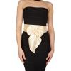 imageBlackButterfly Bridal Wedding Bridesmaid Satin Sash BeltChampagne