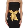 imageBlackButterfly Bridal Wedding Bridesmaid Satin Sash BeltGold