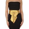 imageBlackButterfly Bridal Wedding Bridesmaid Satin Sash BeltGold
