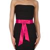 imageBlackButterfly Bridal Wedding Bridesmaid Satin Sash BeltHot Pink