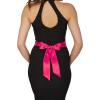imageBlackButterfly Bridal Wedding Bridesmaid Satin Sash BeltHot Pink