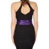 imageBlackButterfly Bridal Wedding Bridesmaid Satin Sash BeltIndigo