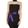 imageBlackButterfly Bridal Wedding Bridesmaid Satin Sash BeltIndigo