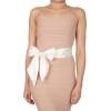 imageBlackButterfly Bridal Wedding Bridesmaid Satin Sash BeltIvory