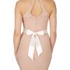 imageBlackButterfly Bridal Wedding Bridesmaid Satin Sash BeltIvory