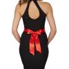 imageBlackButterfly Bridal Wedding Bridesmaid Satin Sash BeltRed