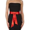 imageBlackButterfly Bridal Wedding Bridesmaid Satin Sash BeltRed
