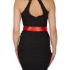 imageBlackButterfly Bridal Wedding Bridesmaid Satin Sash BeltRed