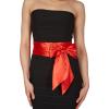 imageBlackButterfly Bridal Wedding Bridesmaid Satin Sash BeltRed