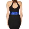 imageBlackButterfly Bridal Wedding Bridesmaid Satin Sash BeltRoyal Blue