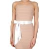 imageBlackButterfly Bridal Wedding Bridesmaid Satin Sash BeltWhite