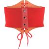 imageBlackButterfly Elastic Halloween Cosplay Costume Waist TieUp Waspie Corset BeltRed