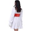 imageBlackButterfly Elastic Halloween Cosplay Costume Waist TieUp Waspie Corset BeltRed