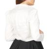 imageBlackButterfly Formal Satin Long Sleeve Bolero ShrugIvory