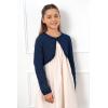 imageBlackButterfly Girls Long Sleeve Sparkle Cardigan Childrens Kids Bolero ShrugMidnight Blue