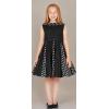 imageBlackButterfly Kids Alexia Vintage Polka Dot 50s Girls DressBlack