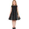 imageBlackButterfly Kids Alexia Vintage Polka Dot 50s Girls DressBlack
