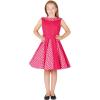 imageBlackButterfly Kids Alexia Vintage Polka Dot 50s Girls DressPink