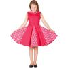 imageBlackButterfly Kids Alexia Vintage Polka Dot 50s Girls DressPink