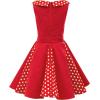 imageBlackButterfly Kids Alexia Vintage Polka Dot 50s Girls DressRed