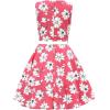 imageBlackButterfly Kids Audrey Vintage 50s Girls DressPink Floral