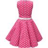 imageBlackButterfly Kids Audrey Vintage 50s Girls DressPink Polka Dot