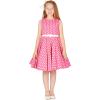 imageBlackButterfly Kids Audrey Vintage 50s Girls DressPink Polka Dot