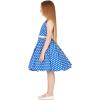 imageBlackButterfly Kids Audrey Vintage 50s Girls DressRoyal Blue Polka Dot