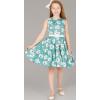imageBlackButterfly Kids Audrey Vintage 50s Girls DressTurquoise Floral