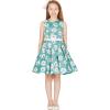 imageBlackButterfly Kids Audrey Vintage 50s Girls DressTurquoise Floral
