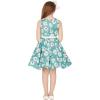 imageBlackButterfly Kids Audrey Vintage 50s Girls DressTurquoise Floral