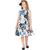 imageBlackButterfly Kids Audrey Vintage 50s Girls DressWhite  Blue