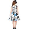 imageBlackButterfly Kids Audrey Vintage 50s Girls DressWhite  Blue
