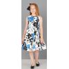 imageBlackButterfly Kids Audrey Vintage 50s Girls DressWhite  Blue