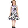 imageBlackButterfly Kids Audrey Vintage 50s Girls DressWhite  Purple