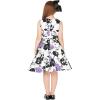 imageBlackButterfly Kids Audrey Vintage 50s Girls DressWhite  Purple