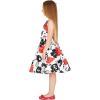 imageBlackButterfly Kids Audrey Vintage 50s Girls DressWhite  Red
