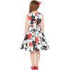 imageBlackButterfly Kids Audrey Vintage 50s Girls DressWhite  Red