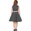 imageBlackButterfly Kids Holly Vintage Polka Dot 50s Girls DressBlack