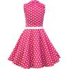 imageBlackButterfly Kids Holly Vintage Polka Dot 50s Girls DressPink