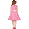 imageBlackButterfly Kids Holly Vintage Polka Dot 50s Girls DressPink