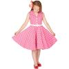 imageBlackButterfly Kids Holly Vintage Polka Dot 50s Girls DressPink