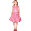 imageBlackButterfly Kids Holly Vintage Polka Dot 50s Girls DressPink