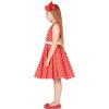 imageBlackButterfly Kids Holly Vintage Polka Dot 50s Girls DressRed